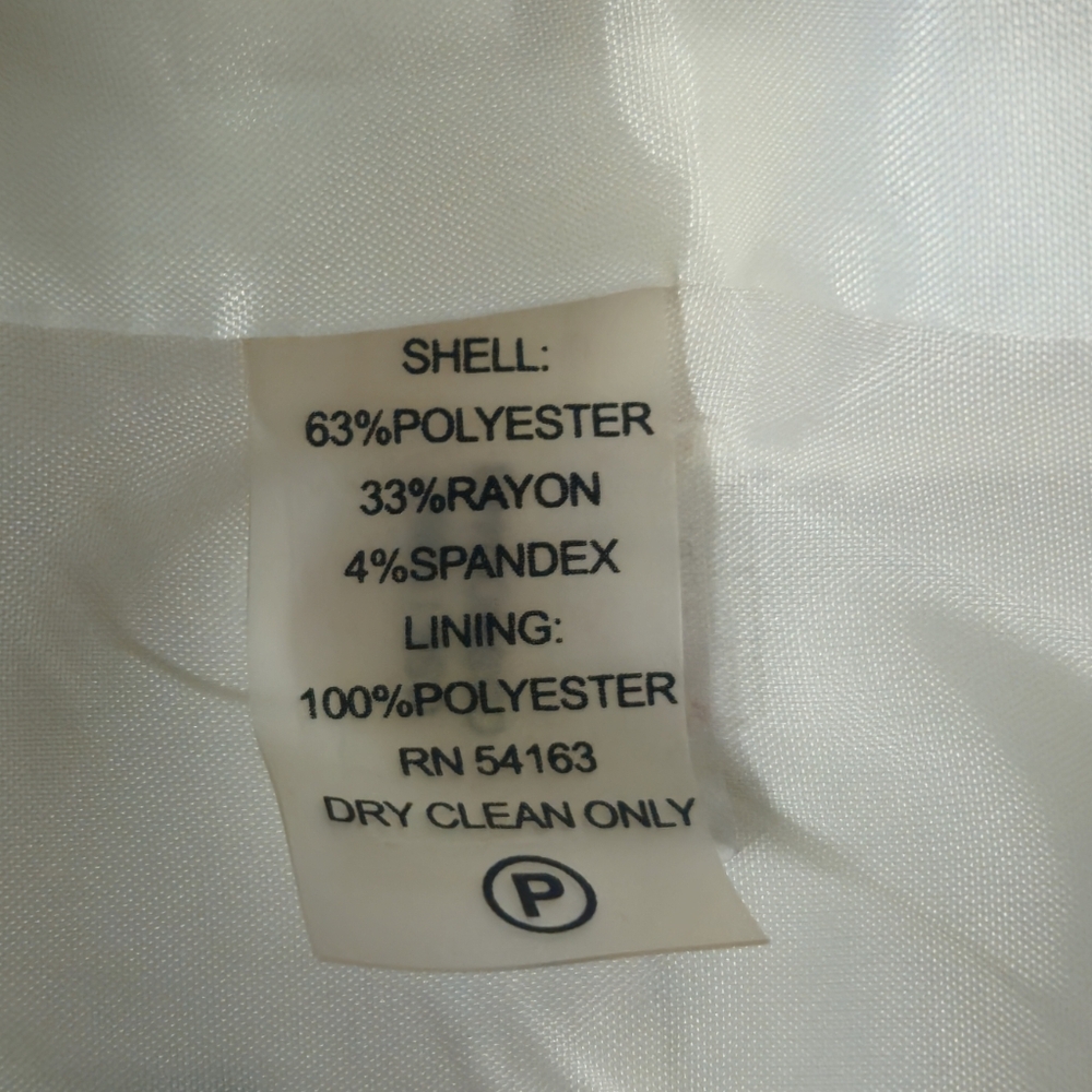 Calvin Klein Cream Women's Blazer - Picture 7 of 7